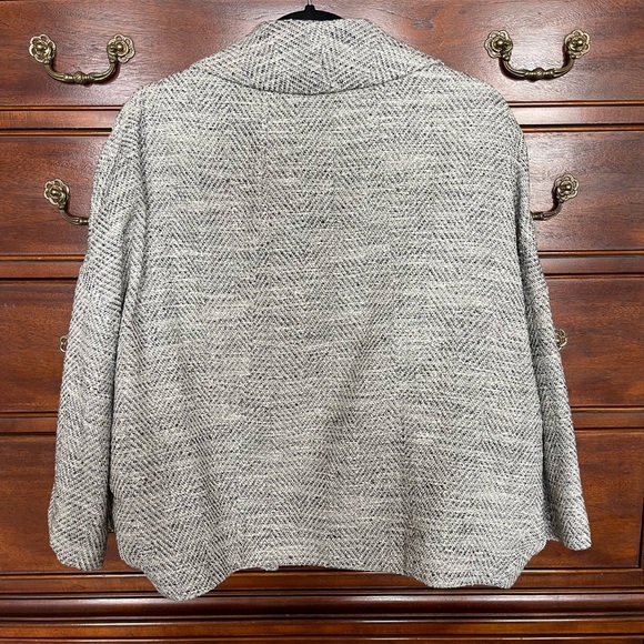 Eileen Fisher Tweed Swing Jacket - Picture 7 of 9